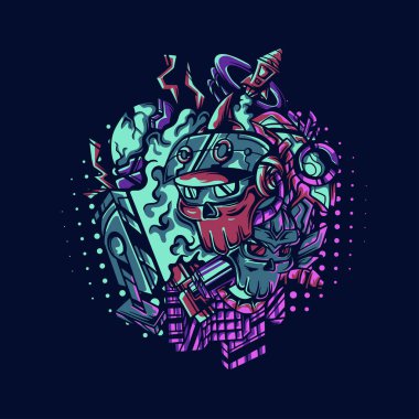 Malı, giysiyi ya da diğer şeyleri göstermek için Eski Alan Çizimi