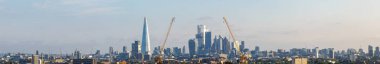 London city panoramic view in a morning light