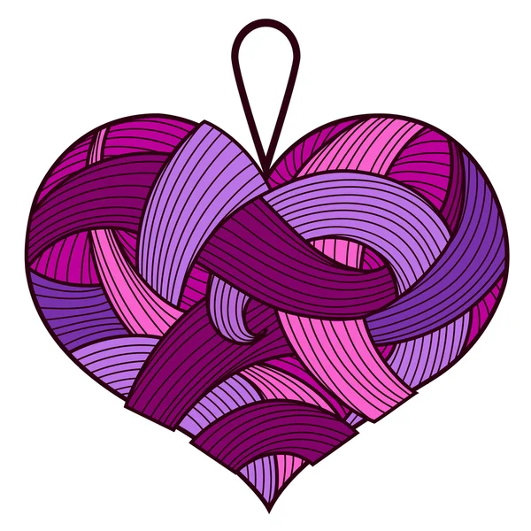 Purple heart Madalyası — Stok Vektör