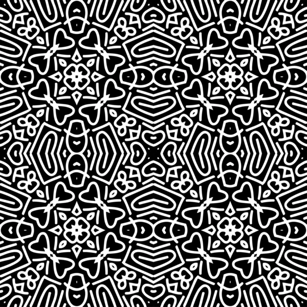 白黒 pattern_6 — ストックベクタ