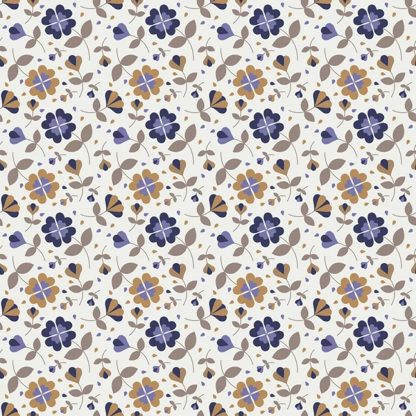 Bezszwowe kwiat pattern_1 — Wektor stockowy