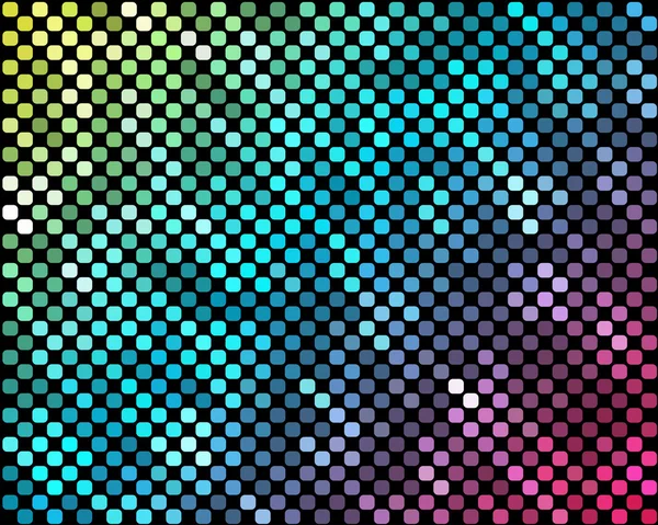 Mosaico abstrato neon background _ 3 — Vetor de Stock