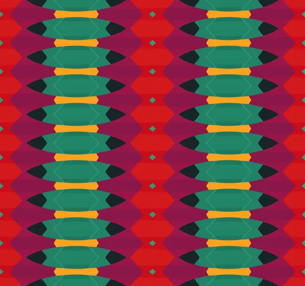 カラフルな幾何学的な pattern_12 — ストックベクタ