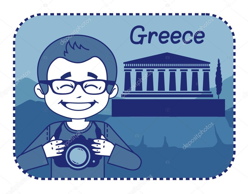 Teaser with photographer travels through Greece