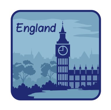 Londra'nın büyük ben ile çizim