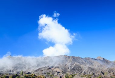 creater bromo vocalno, Doğu java, Endonezya