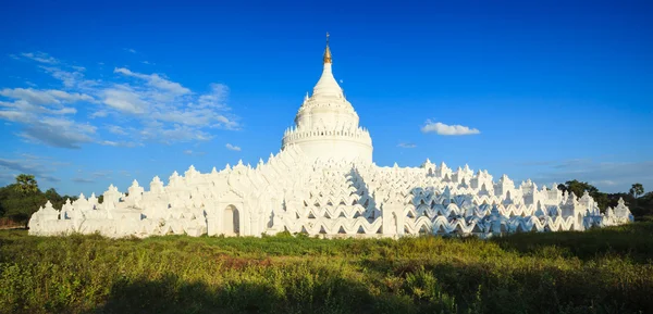 Panorama of Hsinbyume pagoda, Mingun, Mandalay, Myanmar — Stock Photo, Image