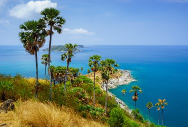gün batımı phuket, Tayland, phromthep cape 