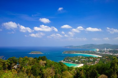 kuş bakışı, phuket, Tayland 