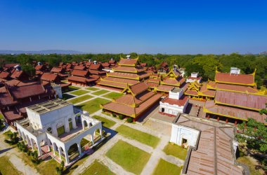 Mandalay palace, Mandalay, Myanmar