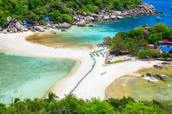 Nangyuan island, Suratthani, Southern of Thailand — Stock Photo, Image