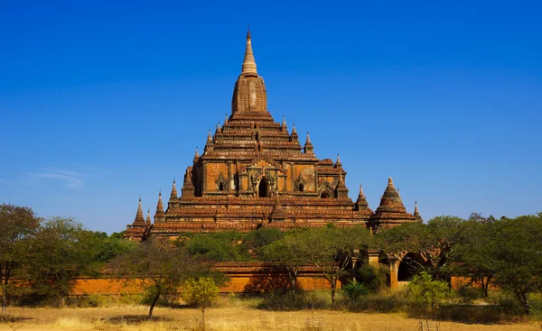 Sulamani templet bagan, myanmar — Stockfoto