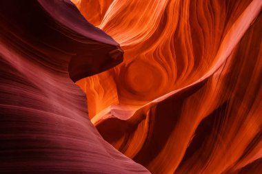 Yukarı Antilop Kanyonu, Arizona, ABD