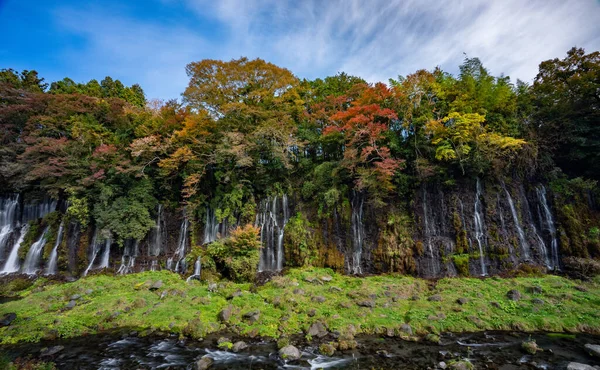 Cachoeira Shiraito Outono Japão — Fotografia de Stock