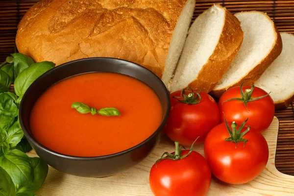 Tomatensoep — Stockfoto