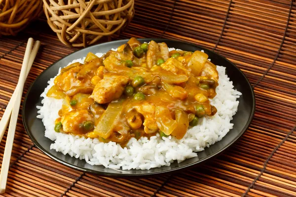 Pollo al curry — Foto de Stock