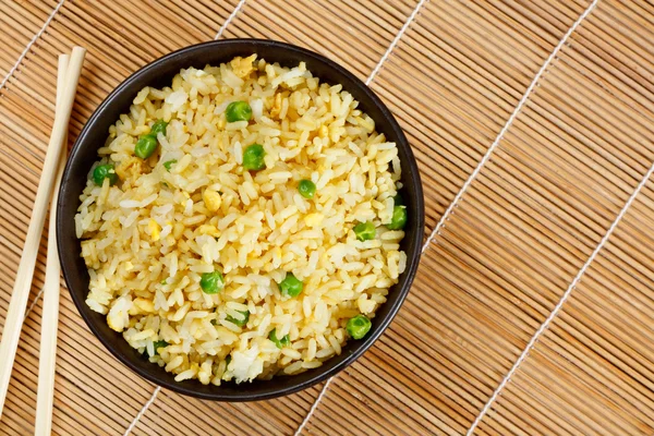 Vejce smažená rýže — Stock fotografie