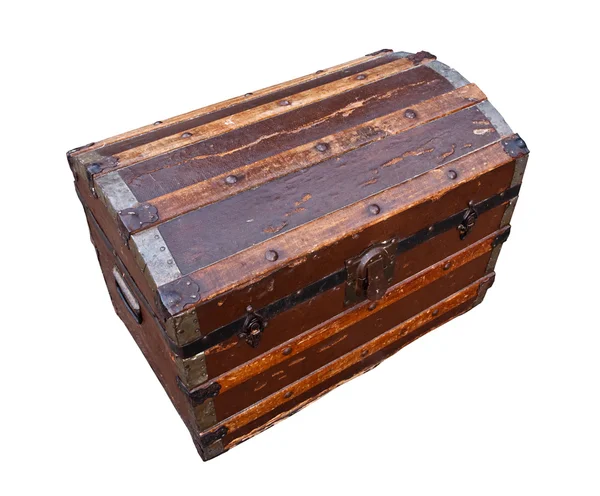 Antiguo cofre de madera — Foto de Stock