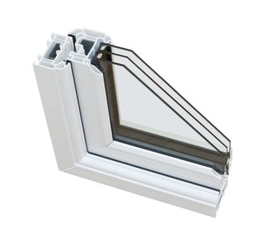 kesit cam PVC üçlü