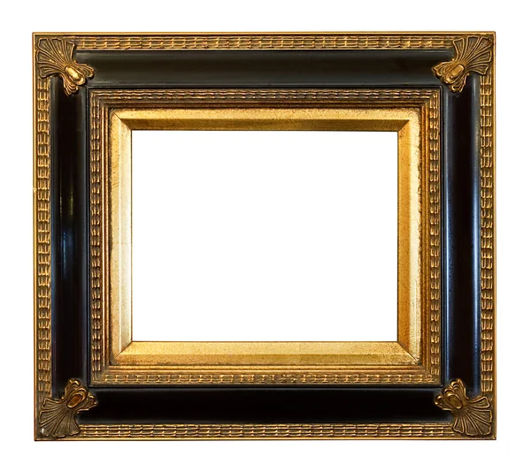 Old antique Gilded Picture Frame — Stock Photo, Image