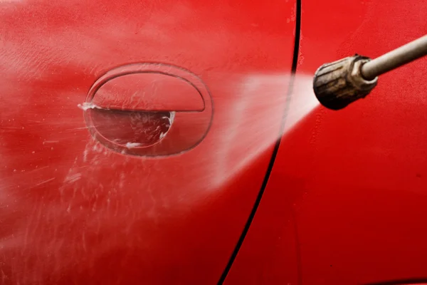Pressione lavaggio auto — Foto Stock