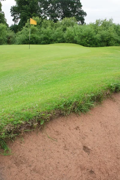 Golf Course bunker Royalty Free Stock Images