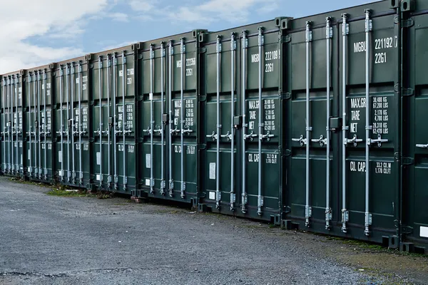 Shipping containers — Stock Photo, Image