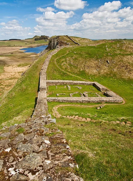 Milecastle 39 on Hadrians Wall — Stock Photo, Image