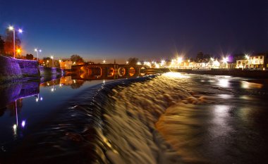 Dumfries at Night clipart