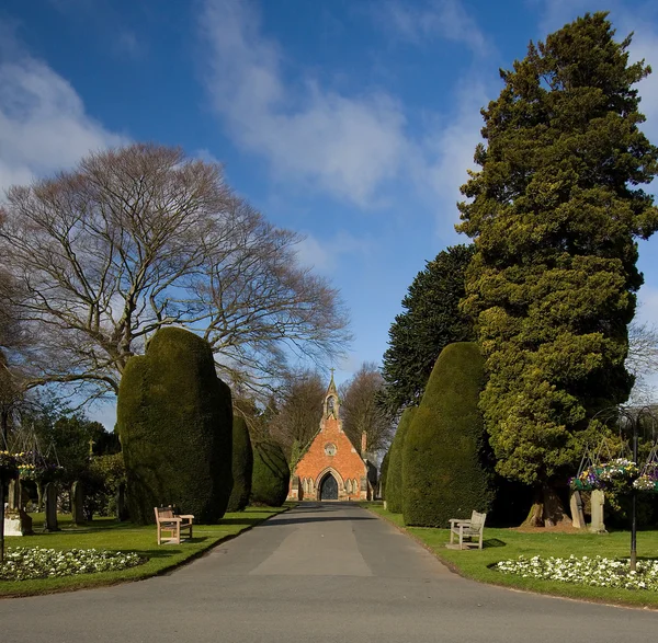 Carlisle kyrkogård — Stockfoto