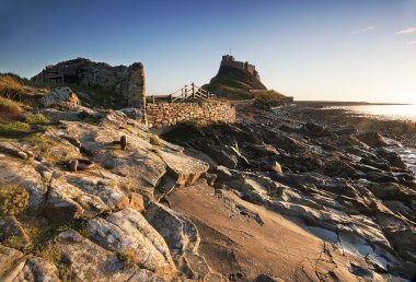 LINDISFARNE kale kutsal Adası