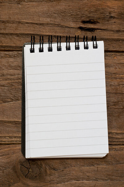 Small lined notepad 