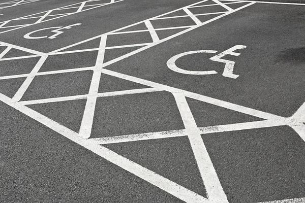 Parcheggio per disabili — Foto Stock