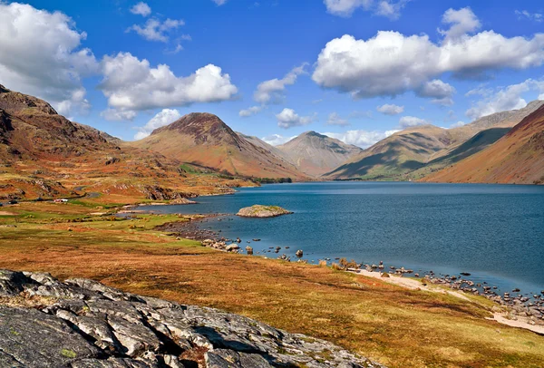 Wastwater sunny day Stock Image