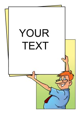 Beyaz Tahta adam tanıtımı