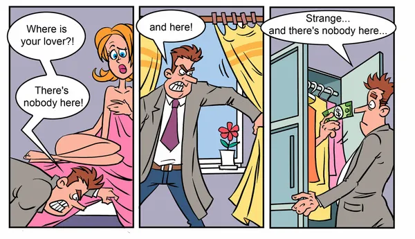 Adult comics strip 1