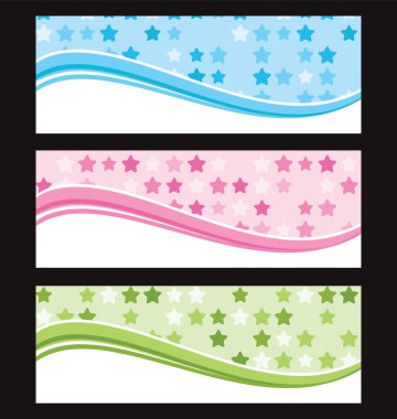 Dalga arka plan afiş veya üstbilgi kümesi. vektör çizim.