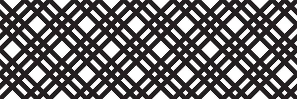 Black White Square Shapes Seamless Pattern Simple Vector Background Abstract — ストックベクタ