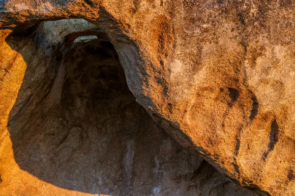 ホルカとして知られる岩の詳細 バルセコの自然地区 スペイン — ストック写真