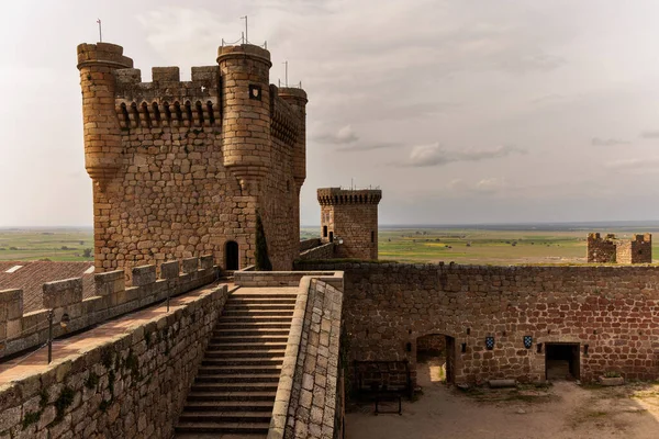 Medieval Castle Located Oropesa Toledo Spain — Stock Photo, Image
