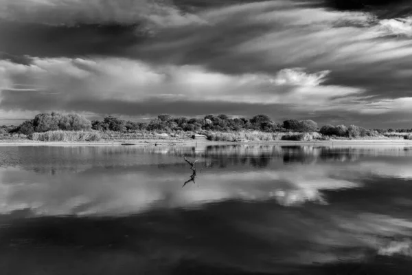 Landscape Molano Reservoir Spain — Foto Stock
