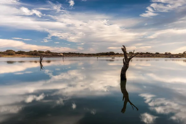 Landscape Molano Reservoir Spain — Stock Photo, Image