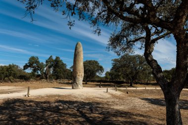 Meada 'nın Menhir' i Portekiz 'de Castelo de Vide yakınlarında tek ayakta duran bir taştır.. 