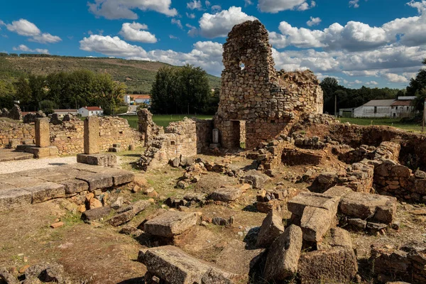 Romeinse Ruïnes Van Ammaia Griekenland — Stockfoto