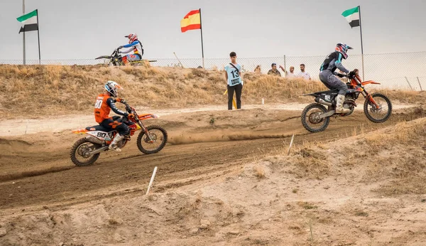 Malpartida Caceres Espanha Outubro 2022 Extremadura Motocross Championship 2022 Competição — Fotografia de Stock