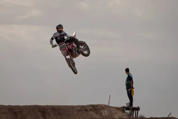 Malpartida Caceres Espanha Outubro 2022 Extremadura Motocross Championship 2022 Competição — Fotografia de Stock