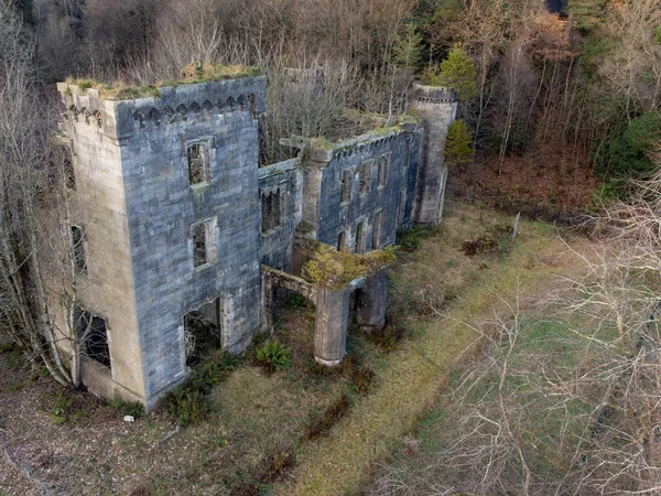 Craigend Castle Ett Förstört Lanthus Beläget Norr Milngavie Stirlingshire Centrala — Stockfoto