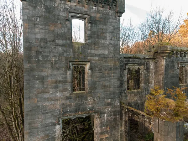 Craigend Castle Ett Förstört Lanthus Beläget Norr Milngavie Stirlingshire Centrala — Stockfoto