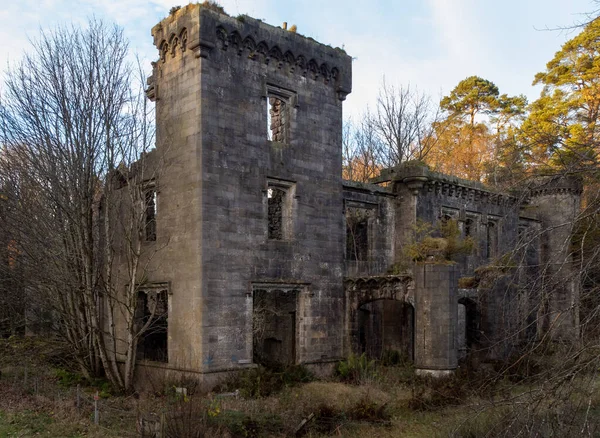 Craigend Castle Una Casa Campo Ruinas Situada Norte Milngavie Stirlingshire — Foto de Stock