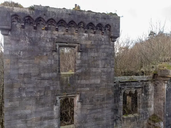 Craigend Castle Ett Förstört Lanthus Beläget Norr Milngavie Stirlingshire Centrala — Stockfoto